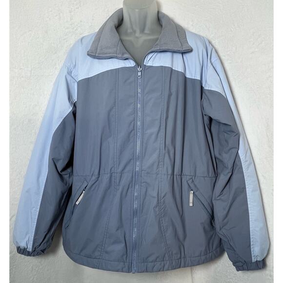 COLUMBIA 3 in 1 INTERCHANGE Fleece Lined Mid length Weather Proof Jacket Coat XL - Picture 7 of 11